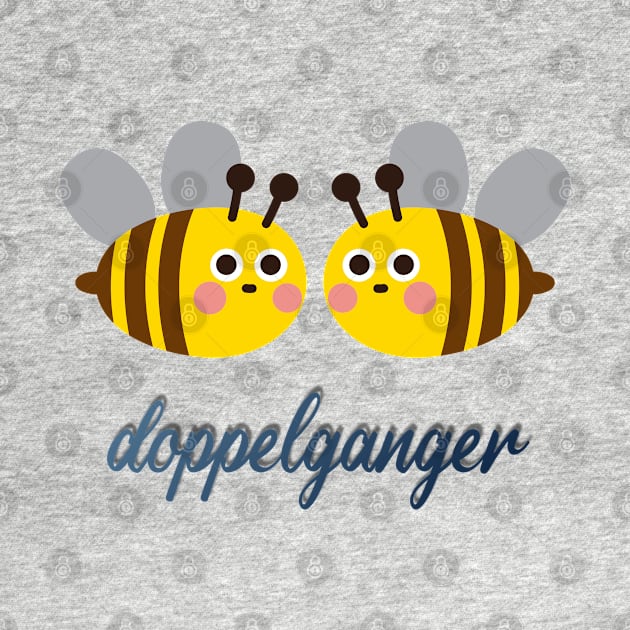 Honey beees,doppelganger by zzzozzo